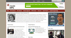 Desktop Screenshot of insidehpc.com